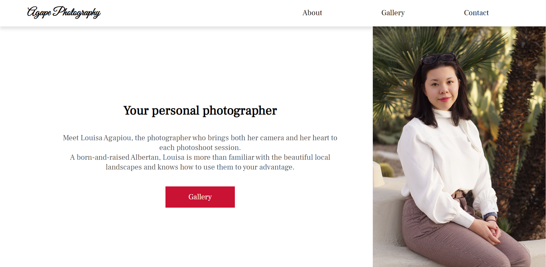 Agape Photography project